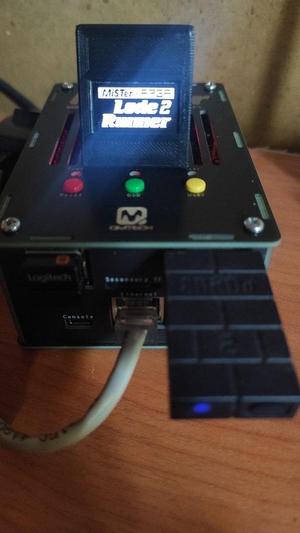 qmtech mister fpga clone ssd1306 oled screen stand