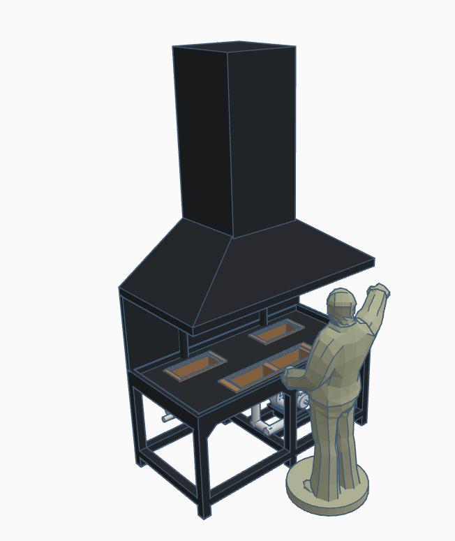 Forge 1:22.5 model as a kit