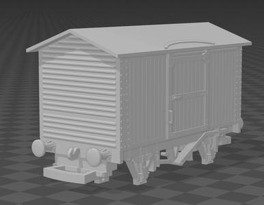HO/OO TTTE CG 12-Ton Salt Van Hook and Loop