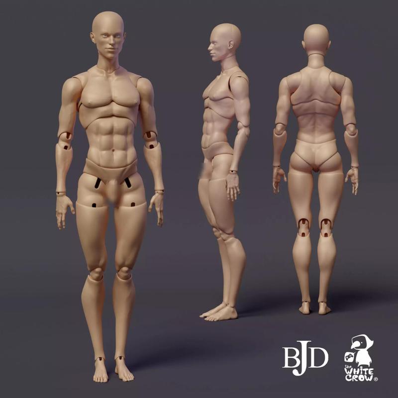 BJD DOLL MALE 45 CM 3D