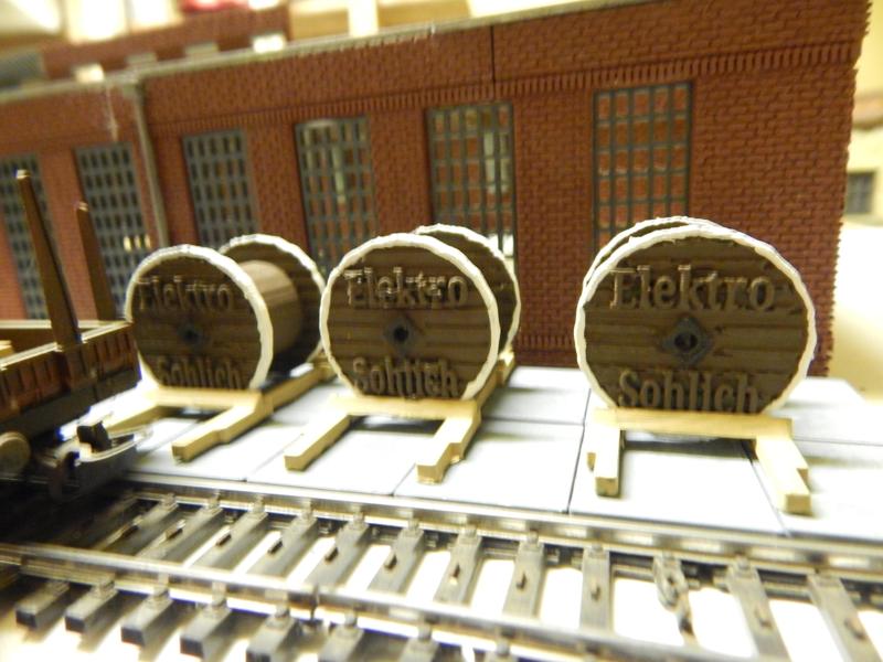 Load goods gauge H0 1:87 Cable reel Electric cable reel