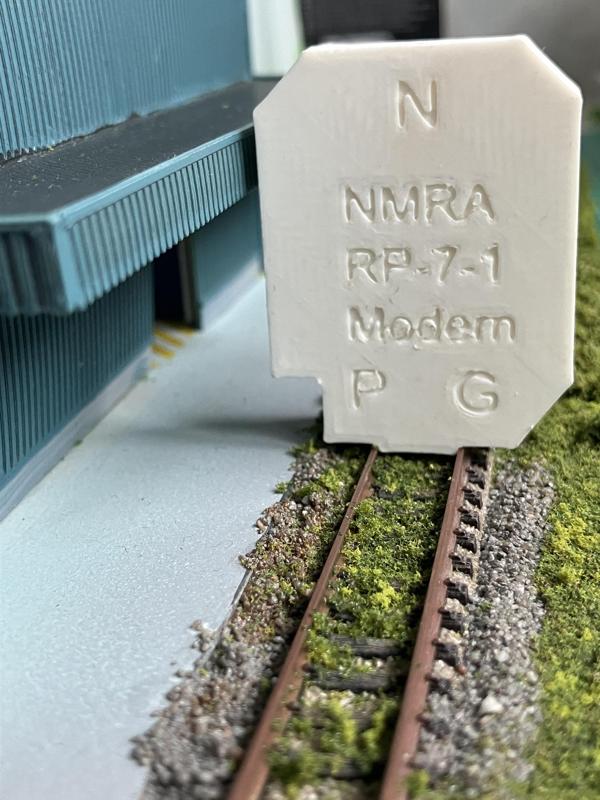 N Scale Clearance Gauge NMRA RP7.1