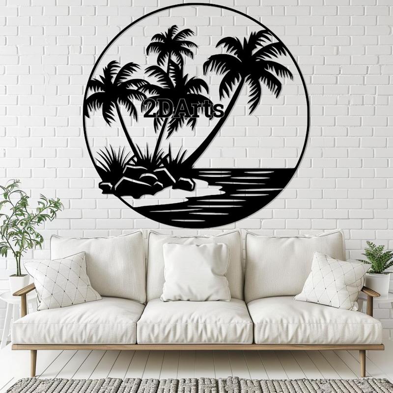 Palm Beach 2D Wall Art/Window Art