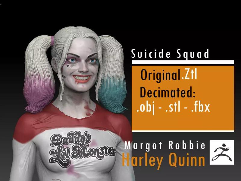 Margot Robbie - Harley Quinn - Suicide Squad