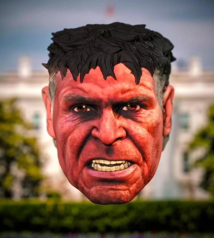 Marvel Thunderbolt Thaddeus Ross Red Hulk Harrison Ford