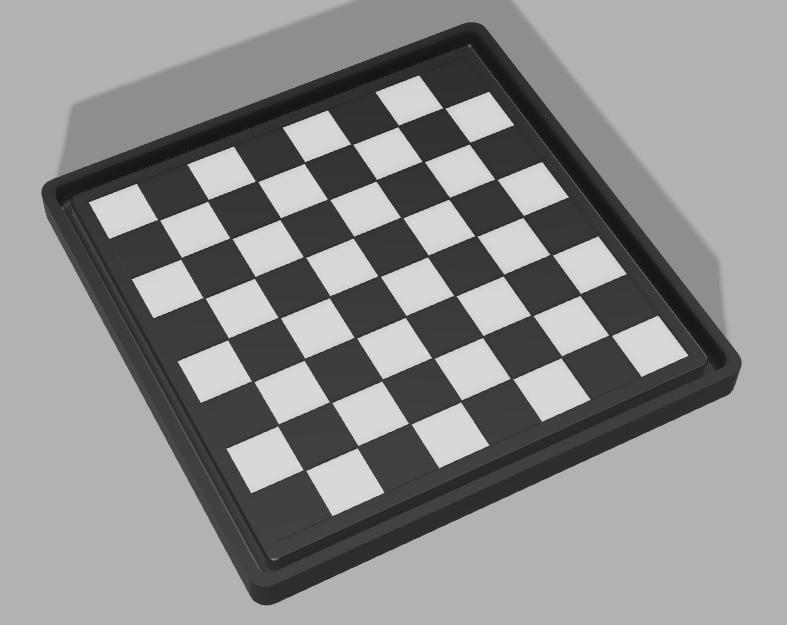 chessboard 3d printed mold for silicon mold