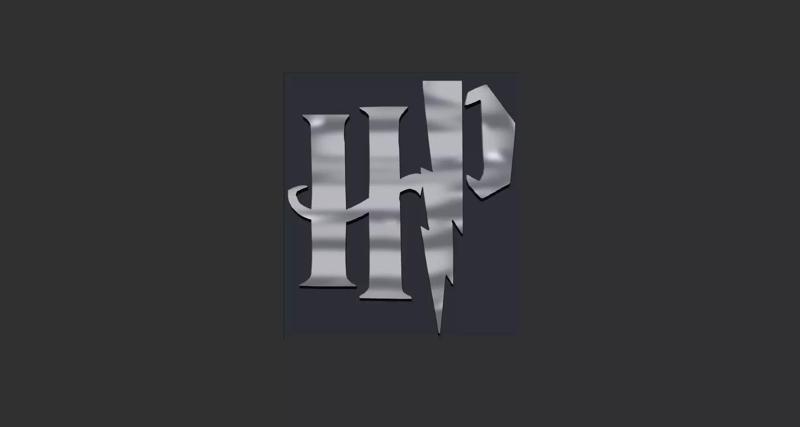 Harry Potter Initials Logo