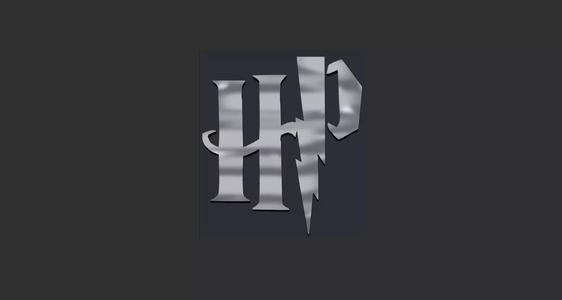 Harry Potter Initials Logo