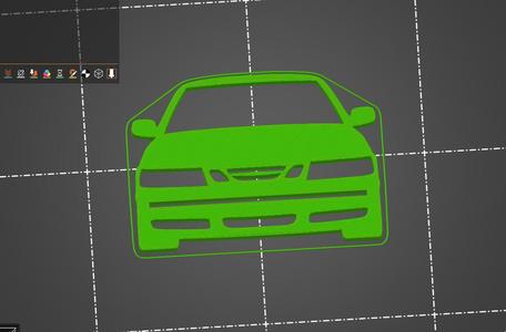 Saab 93 toothpaste squeezer