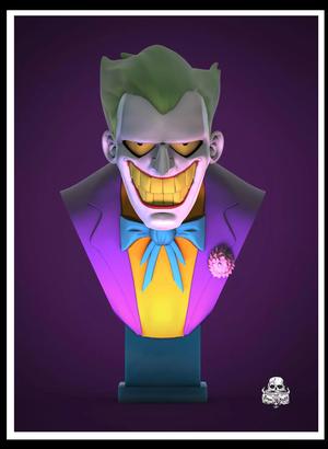 JOKER BUST BATMAN ANIMATED SERIES