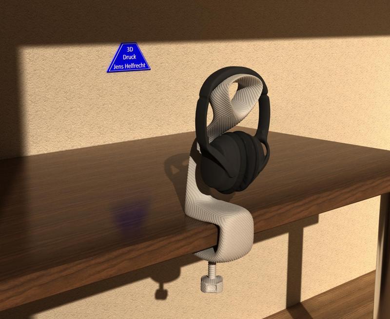 HEADPHONE HOLDER TABLE MOUNT - MODEL 6