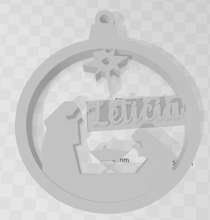 Leticia Christmas sphere