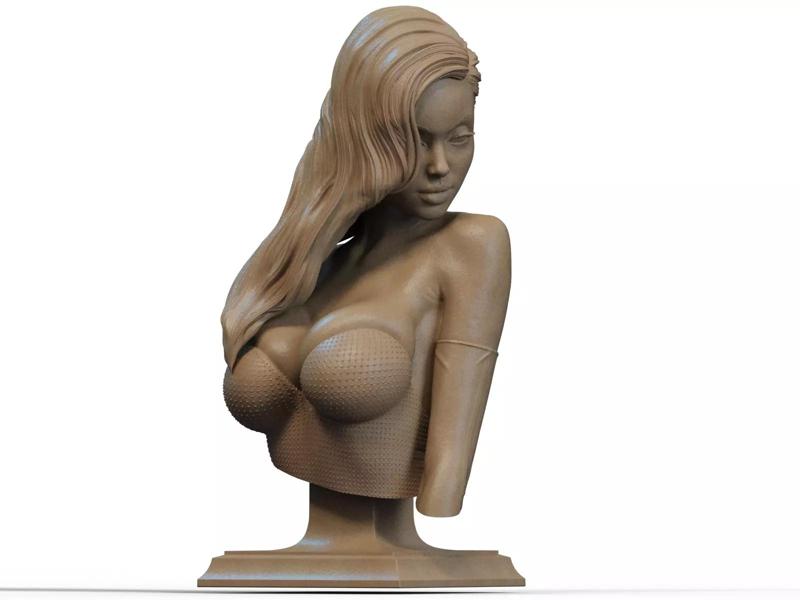 Jessica Rabbit Bust 3D Print