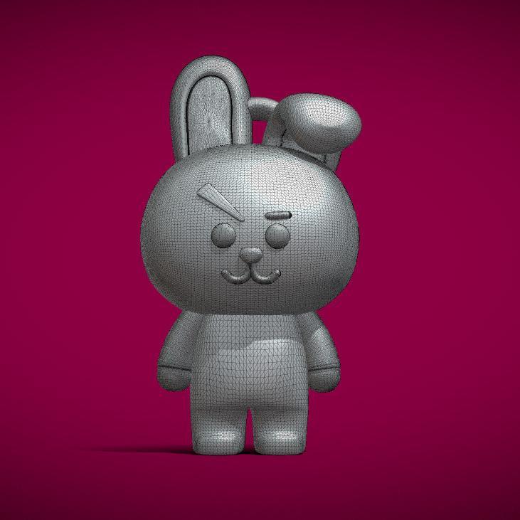 Cooky keychain stl