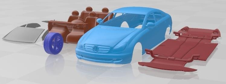 Mercedes Benz CLS 500 2006 Printable Car