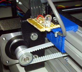 MendelMax 1.5 Optical Y-Endstop Mount