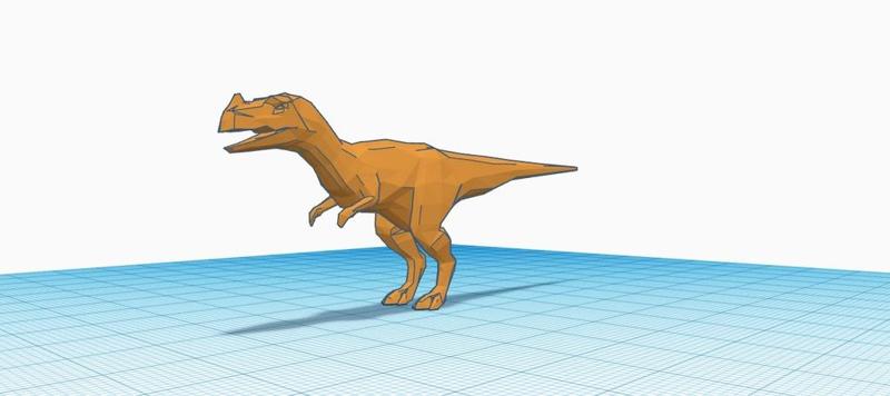 Low Polly Ceratosaurus