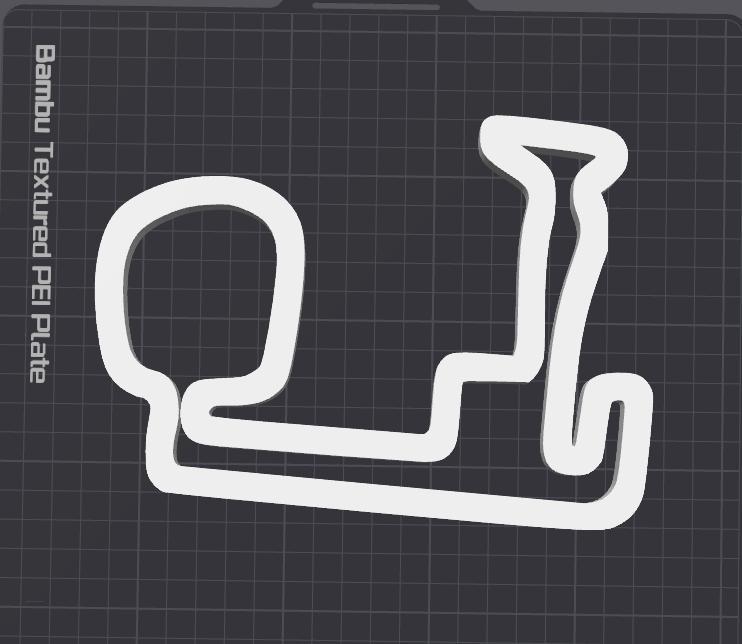 Supermoto IDM race track ST. Wendel