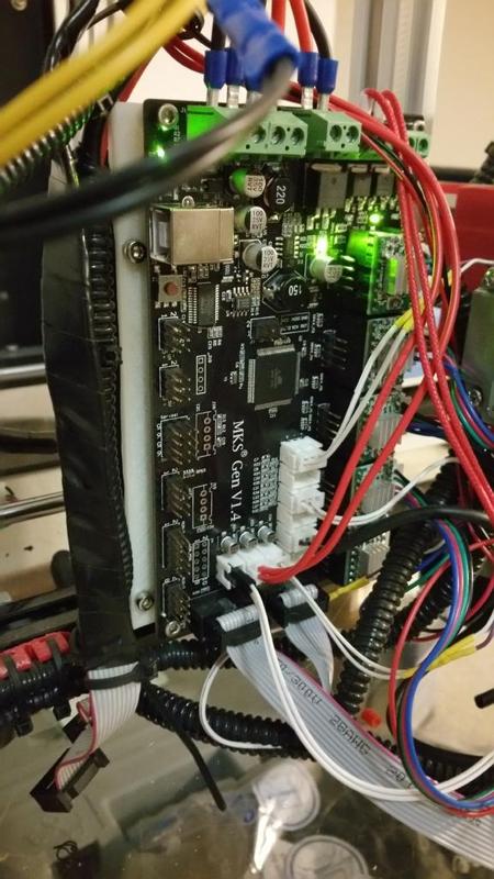 HICTOP i3 Motherboard to MKS GEN V1.4 Mounting Adapter