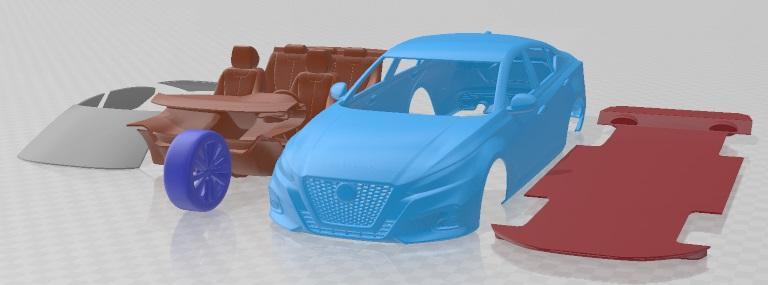 Nissan Altima 2019 Printable Car