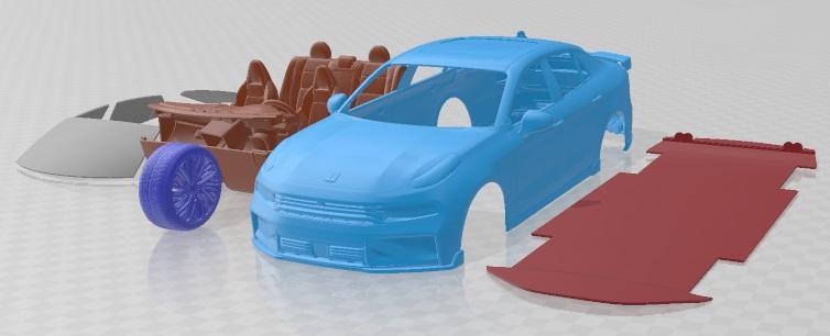 Lynk & Co 03 Printable Car