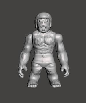 FAN ART Ichibanboshi Monkey Man SOFUBI STYLE