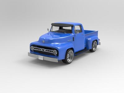 1953 f-100 scale truck