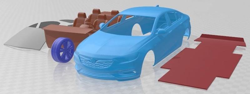 Holden Commodore ZB 2017 Printable Car