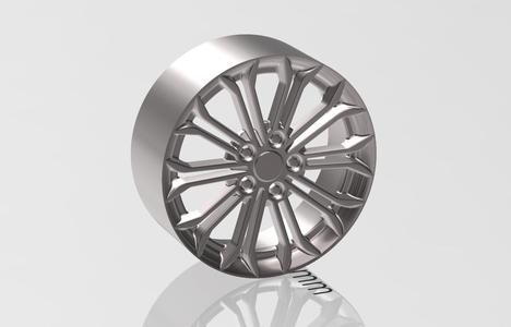 Ford Focus wheels  for scale model 1/18 1/24 etc.