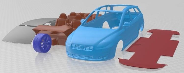 Fiat Croma 2008 Printable Car