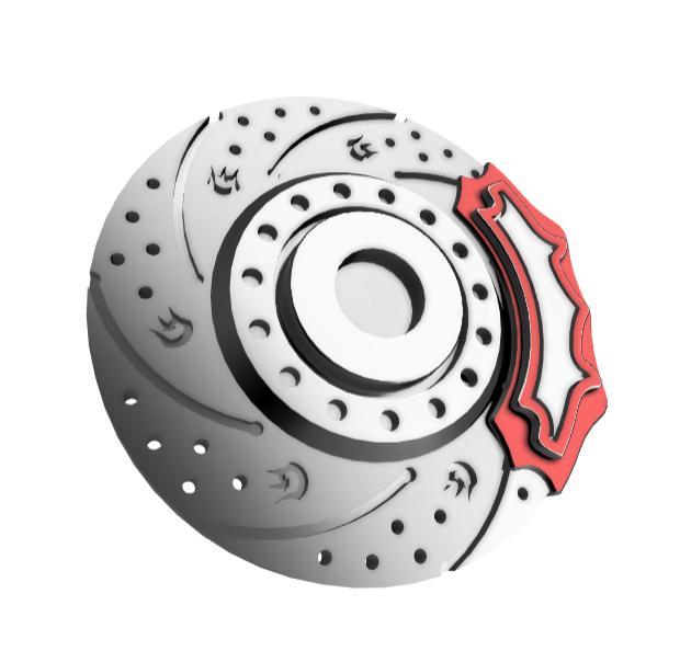 Daft ecosystem 17in Brake rotor wheel adapter