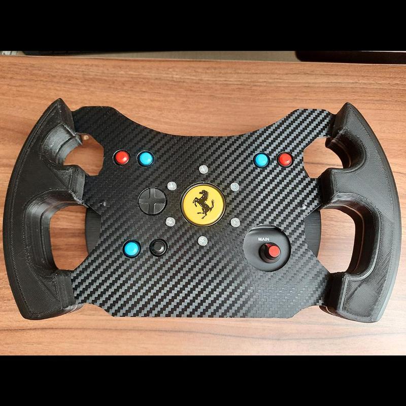 MCLAREN GT3 STYLE ADD-ON RIM FOR THRUSTMASTER FERRARI GTE/599XX EVO WHEELS
