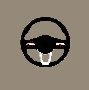 Nissan Z (RZ34) Steering Wheel 1:10 Scale RC