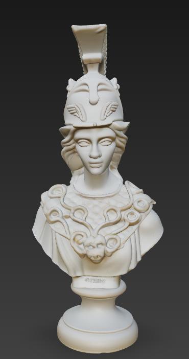 Athena Minerva Greek Roman Goddess of Wisdom Bust