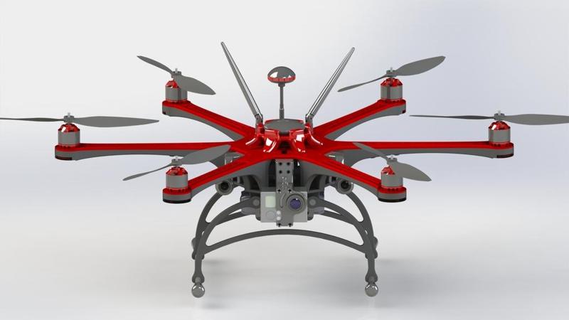 Hexacopter (HC-FIRESTORM) By. JAROLIX 