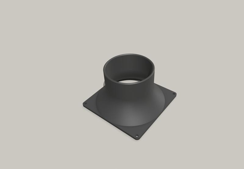 Fan adapter for 120mm PC fan