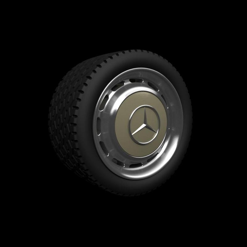 Mercedes W123 wheel