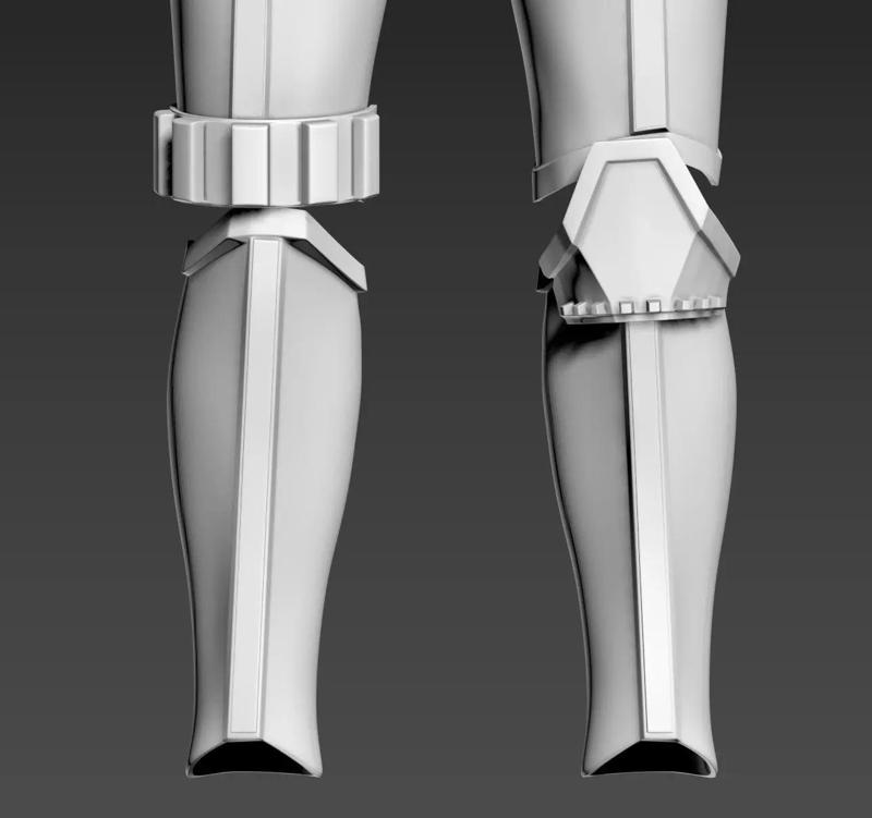 Star Wars Rogue One TK First Imperial Stormtrooper shin Armor