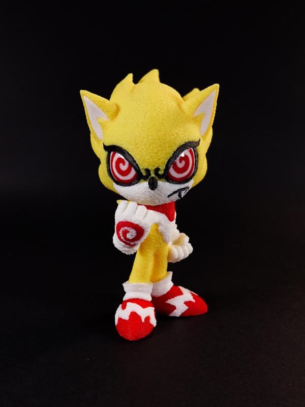 SUPER SONIC - Sonic the Hedgehog Inspired Figure