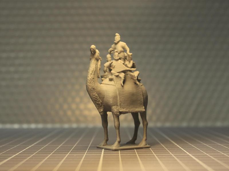 Tang Sancai Camel with Music and Dance Performers