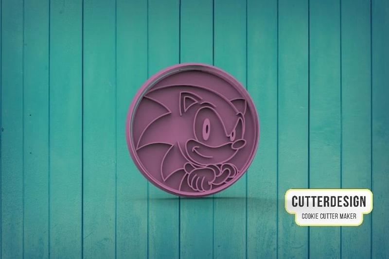 Sonic The Hedgehog Cookie Cutter