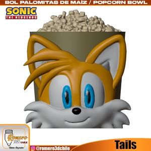 Popcorn Bowl Tails / Sonic The Hedgehog