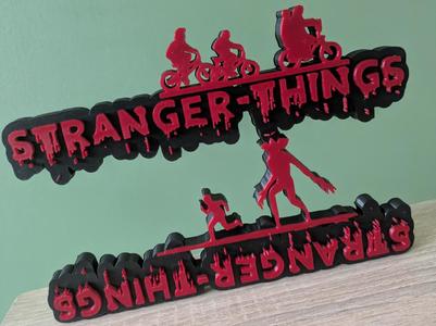 Logo Stranger Things Characters 