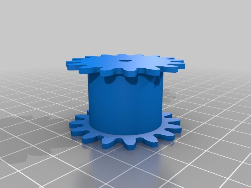 1:24 German Tiger Battle Tank Driving Sprockets