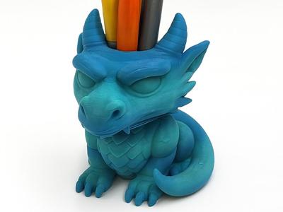 Dragon Pen Holder / Desk Buddy
