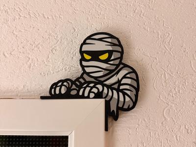 Mummy - Halloween Shelf/Door Decoration
