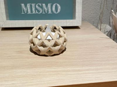 Geometric Candle Holder