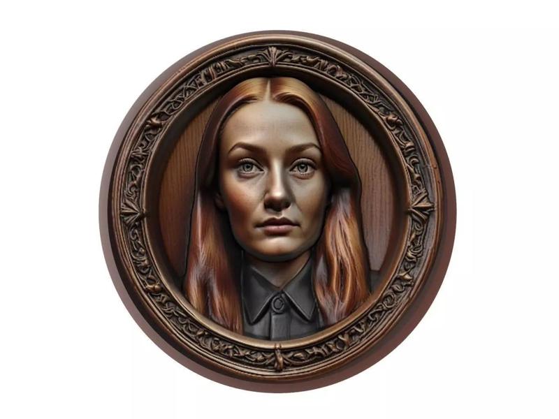 Sophie Turner Medallion