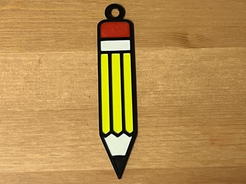 pencil bookmark