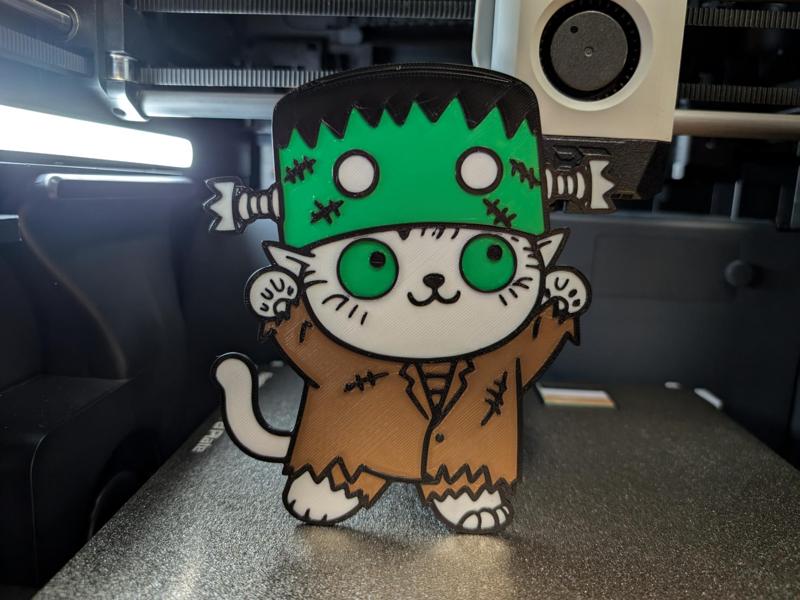 Frankenstein's Monster Cat